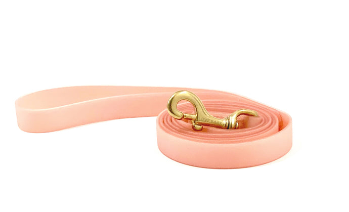 Soft Peach Waterproof Leash